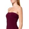 Norma Kamali Women’s Strapless Fishtail Gown(Plum)