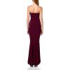 Norma Kamali Women’s Strapless Fishtail Gown(Plum)