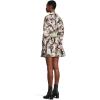 Norma Kamali Womens Super Oversized Bf Nk Shirt Flared Mini Dress(Peony)
