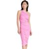 Norma Kamali Women’s Diana Dress to Knee(Candy Pink)