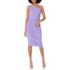 Norma Kamali Women’s Diana Dress to Knee(Lilac)