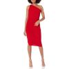 Norma Kamali Women’s Diana Dress to Knee(Red)