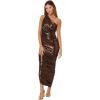 Norma Kamali Women’s Diana Gown(Chocolate)