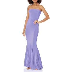 Norma Kamali Women’s Strapless Fishtail Gown(Lilac)