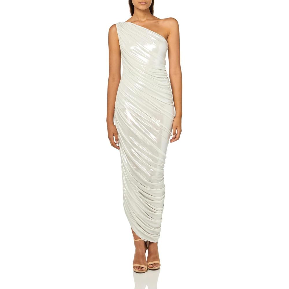 imageNorma Kamali Womens Diana GownPearl