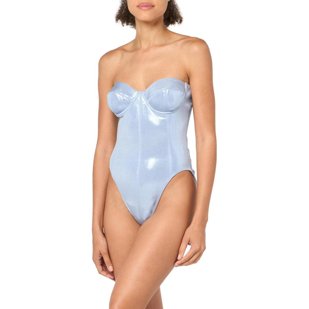 imageNorma Kamali womens Corset MioMisty Blue