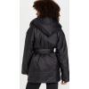 Norma Kamali Women’s Hooded Sleeping Bag Car Coat(Black)