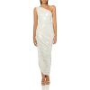 Norma Kamali Womens Diana Gown(Pearl)