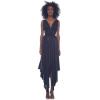 Norma Kamali Women’s Goddess Dress(Black Lame)