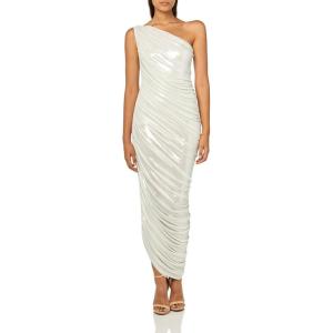 Norma Kamali Womens Diana Gown(Pearl)