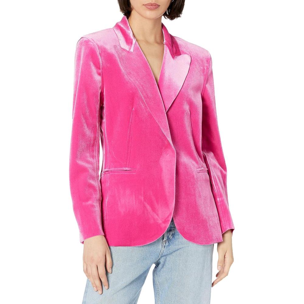 imageNorma Kamali Womens Single Breasted JacketRose