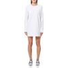 Norma Kamali Women’s Oversized Raglan Sleeve Mini Dress(Snow White)