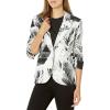 Norma Kamali Women’s Single Breasted Jacket(Palm Beach)