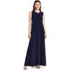 Norma Kamali Women’s Sleeveless Swing Maxi Dress(True Navy)