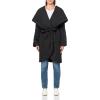 Norma Kamali womens Shawl Collar Coat (24)(Black)