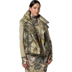 NORMA KAMALI Women’s Sleeveless Sleeping Bag Vest, Trees