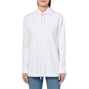 Norma Kamali Women’s Boyfriend Hooded Sweatshirt(Snow White)