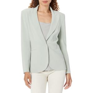 Norma Kamali Women’s Classic Single Breasted Jacket(Dried Sage)