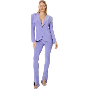 Norma Kamali Women’s Classic Single Breasted Jacket(Lilac)