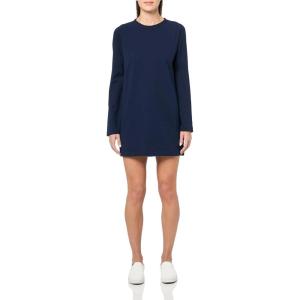 Norma Kamali Women’s Oversized Raglan Sleeve Mini Dress(True Navy)