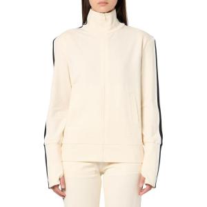 Norma Kamali Women’s Side Stripe Turtle Jacket(Cream)