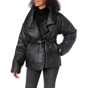 Norma Kamali Women’s Sleeping Bag Coat Short(Black)