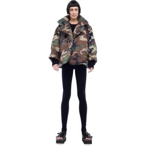 Norma Kamali Women’s Sleeping Bag Coat Short(Camo)