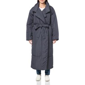 Norma Kamali womens Classic Sleeping Bag Coat Long(Charcoal)