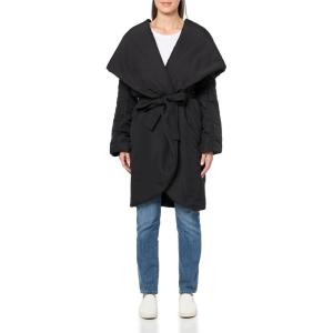 Norma Kamali womens Shawl Collar Coat (24)(Black)