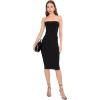 Norma Kamali Women’s Strapless Top(Black)