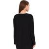 Norma Kamali womens Oversized Long Sleeve T(Black)
