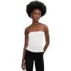 Norma Kamali Women’s Strapless Top(Snow White)