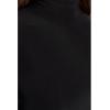 Norma Kamali Womens Long Sleeve Turtleneck Mini Dress(Black)