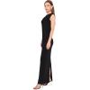 Norma Kamali Womens Sleeveless Long Dress(Black)