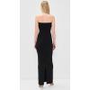 Norma Kamali Women’s Strapless Long Dress(Black)