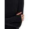 Norma Kamali Womens Turtle Long Dress(Black)