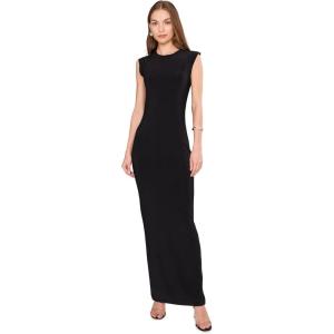 Norma Kamali Womens Sleeveless Long Dress(Black)