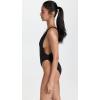 Norma Kamali Women’s Marissa One Piece Swimsuit(Black)