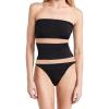 Norma Kamali Women’s Standard Bishop Nude Insert(Black/Nude Mesh)