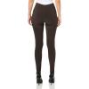 NORMA KAMALI Women’s Legging W/Footie W/O Waistband, Espresso