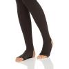 NORMA KAMALI Women’s Legging W/Footie W/O Waistband, Espresso