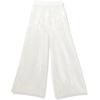 Norma Kamali Womens Boyfriend Elephant Sweatpant(Clear/White)