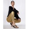 Norma Kamali Womens Cropped Legging W/O Waistband(Gold)