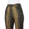 Norma Kamali Women’s High Waist Pencil Jean(Python)