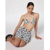 Norma Kamali Women’s Skating Skirt(Paint Dots)