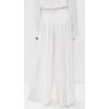 Norma Kamali Women’s Wide Leg Peasant Pants(Snow White)