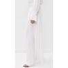 Norma Kamali Women’s Wide Leg Peasant Pants(Snow White)