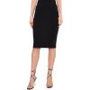 Norma Kamali Women’s Straight Skirt to Knee(Black)
