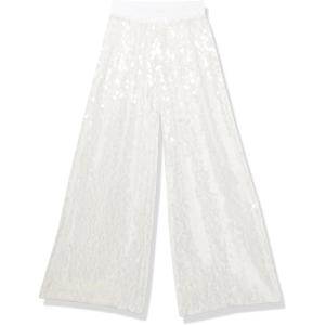Norma Kamali Womens Boyfriend Elephant Sweatpant(Clear/White)