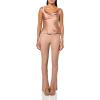 Norma Kamali Women’s Drop Shoulder Maria Top(Cappuccino)